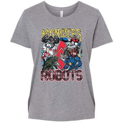 Ladies Curvy Jersey - JM8EM2L5 - Granite Heather - 9