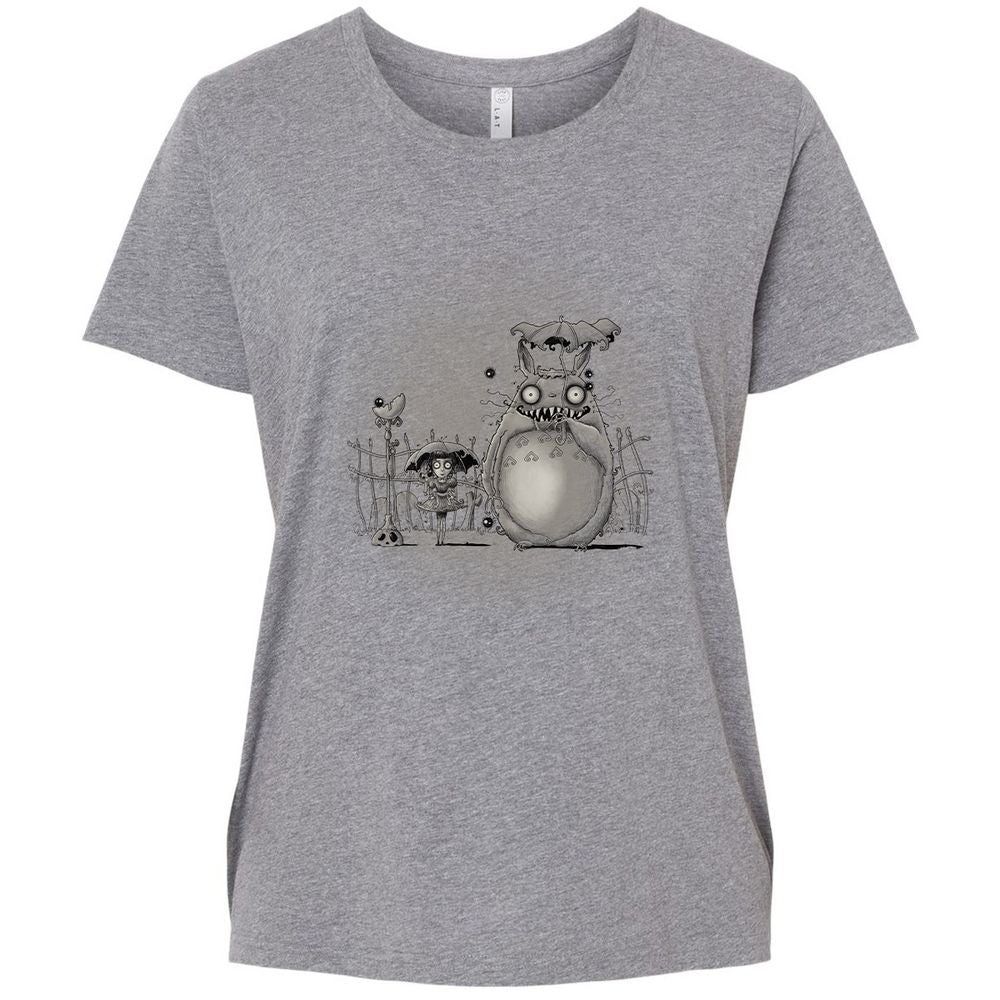 Ladies Curvy Jersey - 782T538M - Granite Heather - 9