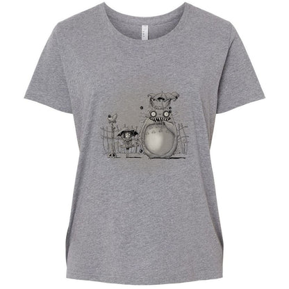 Ladies Curvy Jersey - 782T538M - Granite Heather - 9