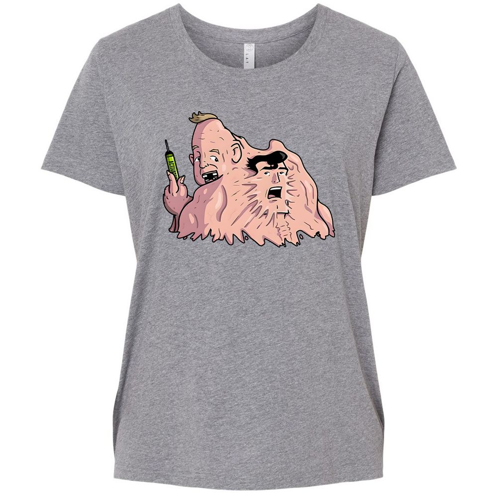 Ladies Curvy Jersey - DJ552FC8 - Granite Heather - 9