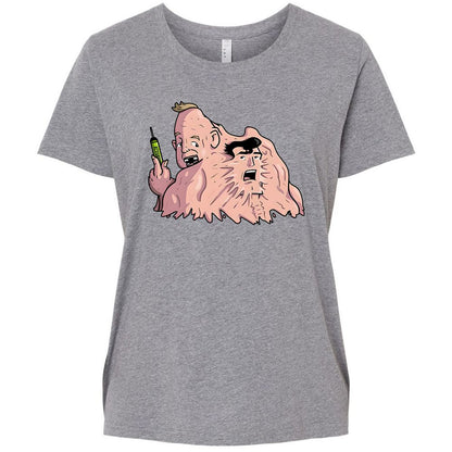 Ladies Curvy Jersey - DJ552FC8 - Granite Heather - 9