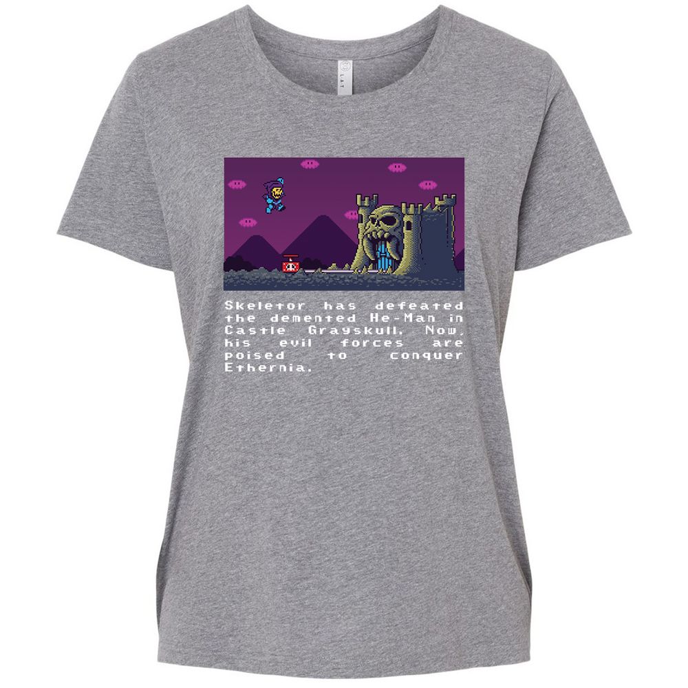 Ladies Curvy Jersey - H2KNDKUQ - Granite Heather - 9