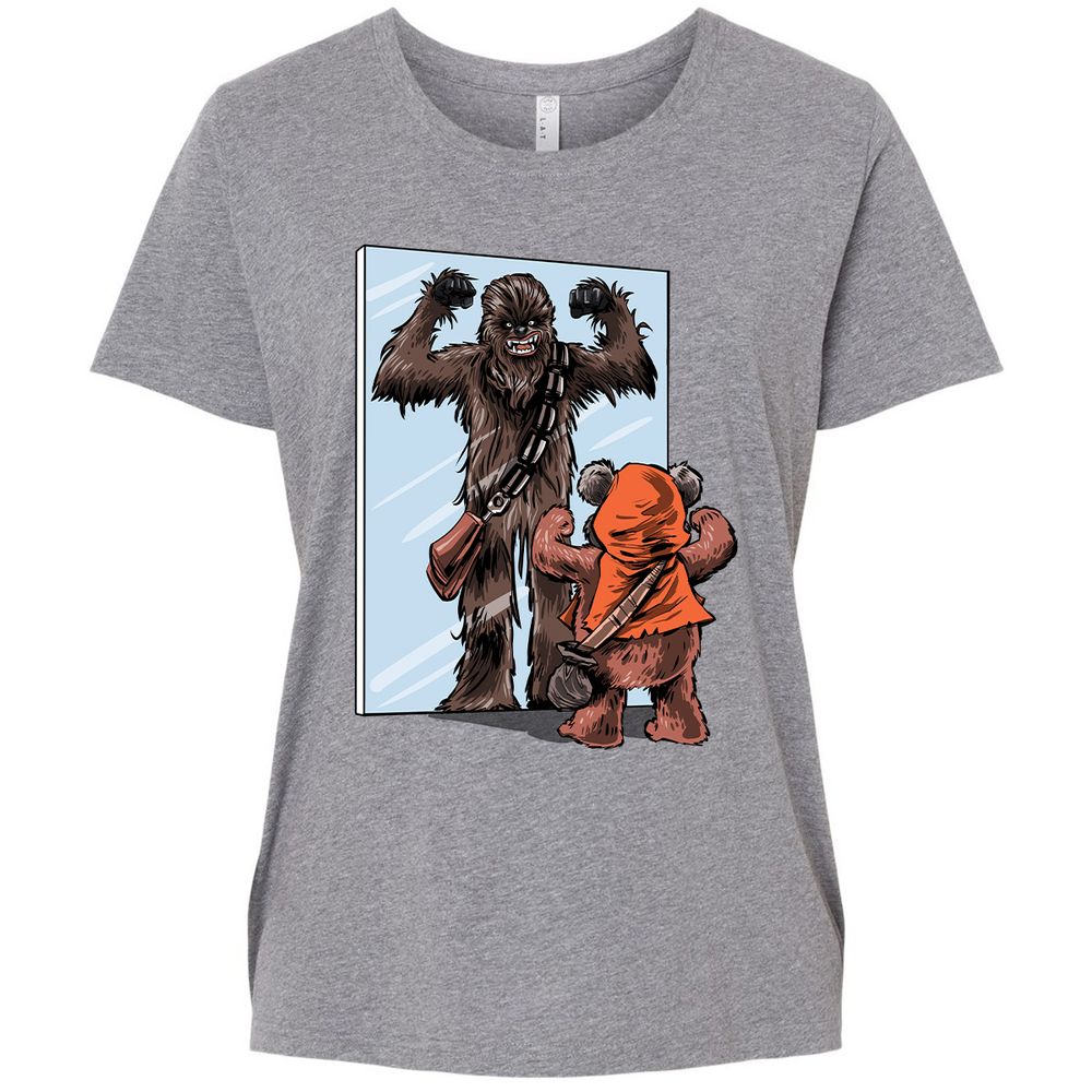 Ladies Curvy Jersey - A1SSYFNF - Granite Heather - 9