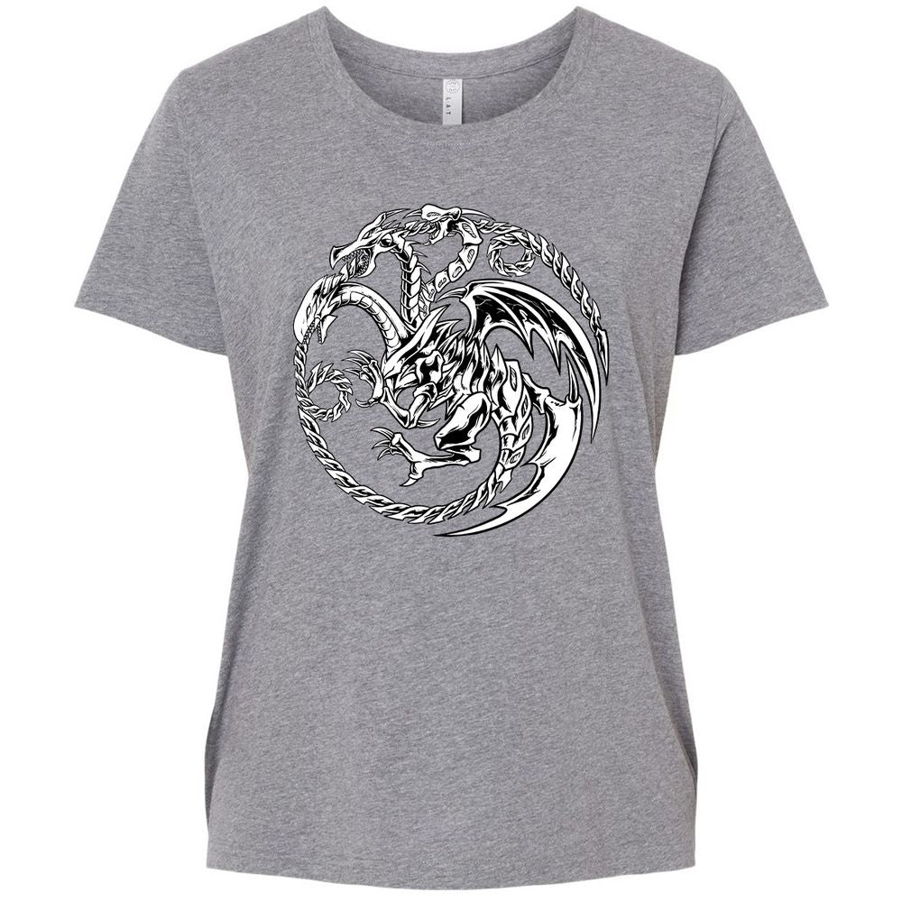 Ladies Curvy Jersey - 5PPW4A94 - Granite Heather - 9