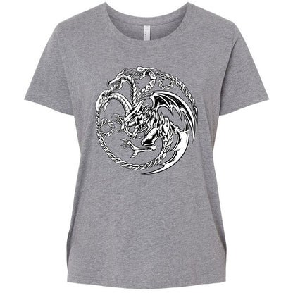 Ladies Curvy Jersey - 5PPW4A94 - Granite Heather - 9