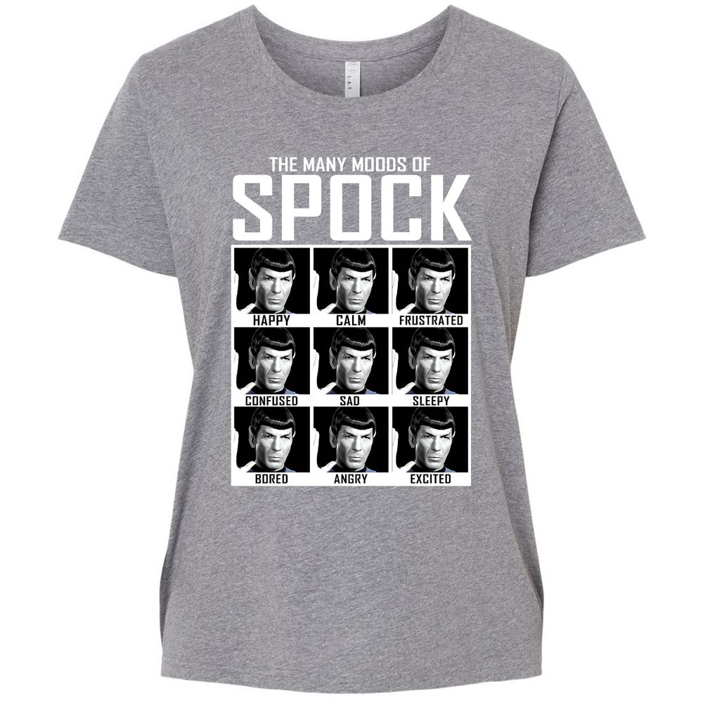 Ladies Curvy Jersey - AELQUUWZ - Granite Heather - 9