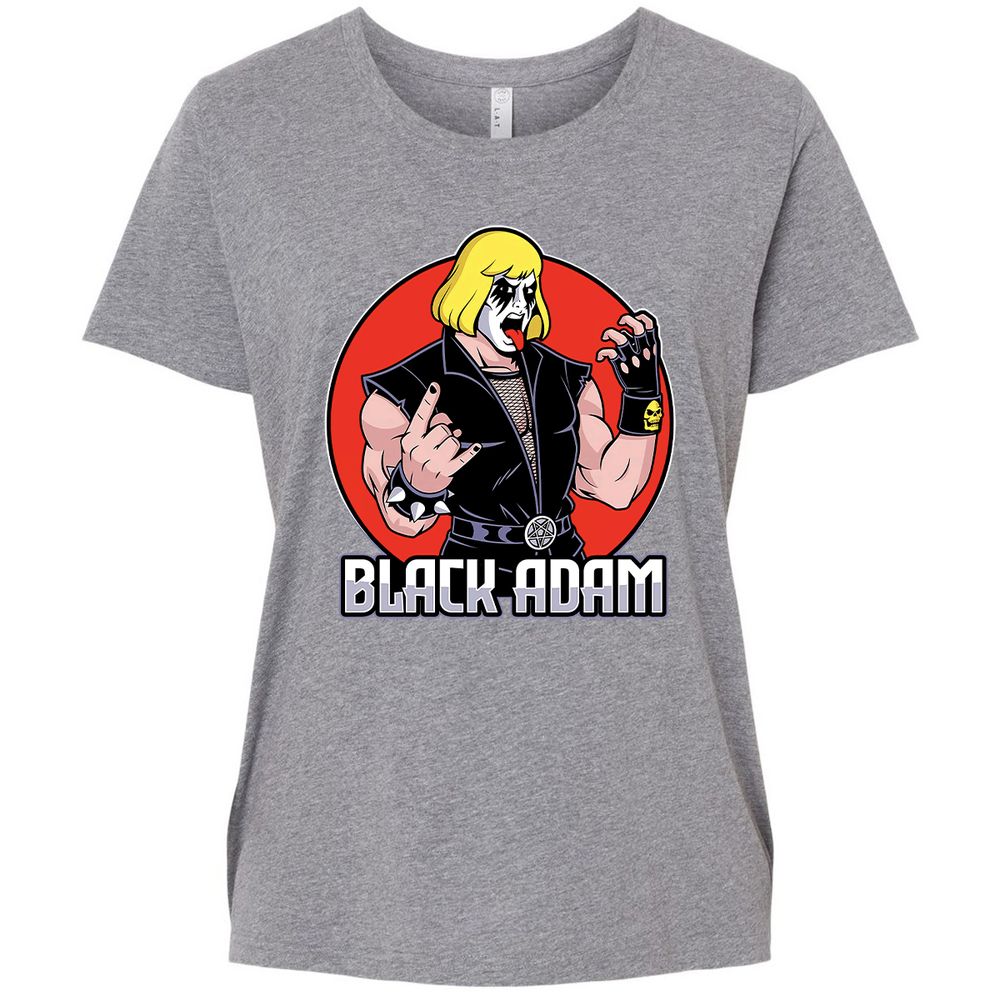 Ladies Curvy Jersey - 8Q96X1B4 - Granite Heather - 9