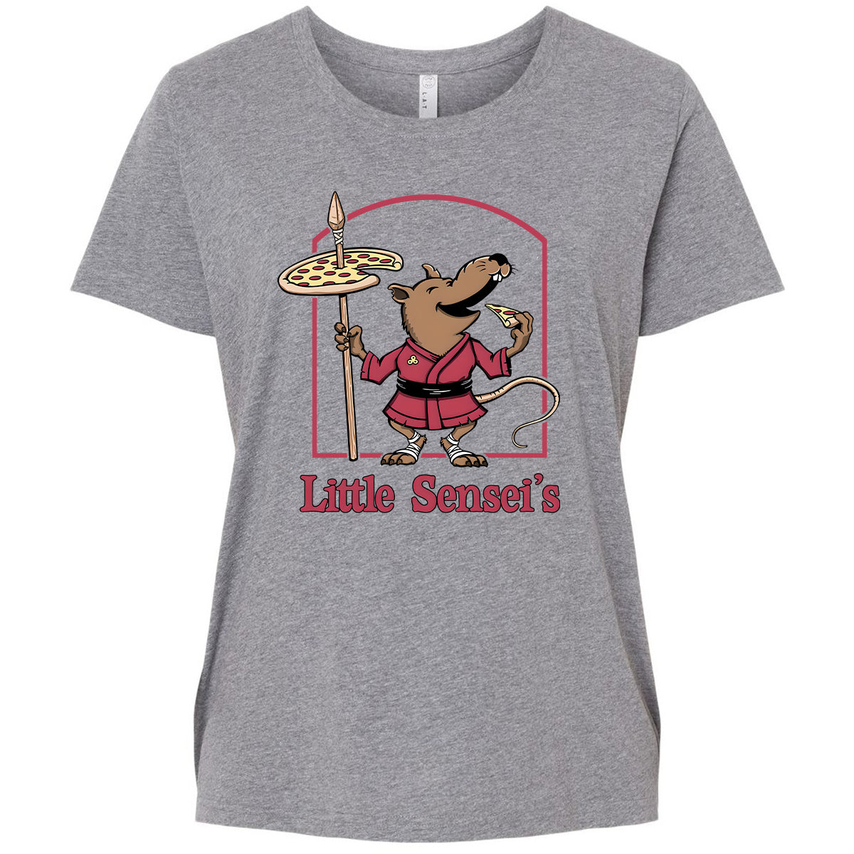 Ladies Curvy Jersey - FQHKDYDQ - Granite Heather - 9