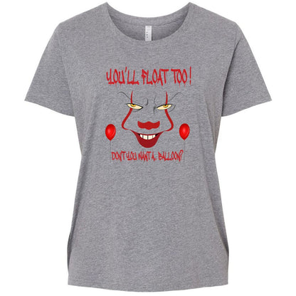 Ladies Curvy Jersey - FYM43C8T - Granite Heather - 9