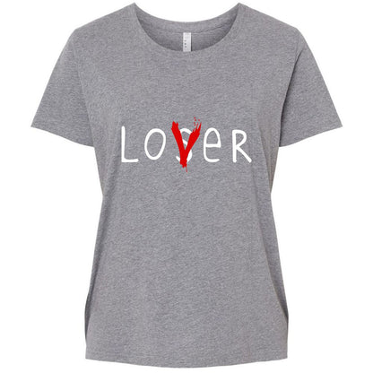 Ladies Curvy Jersey - 4RRUA8GF - Granite Heather - 9