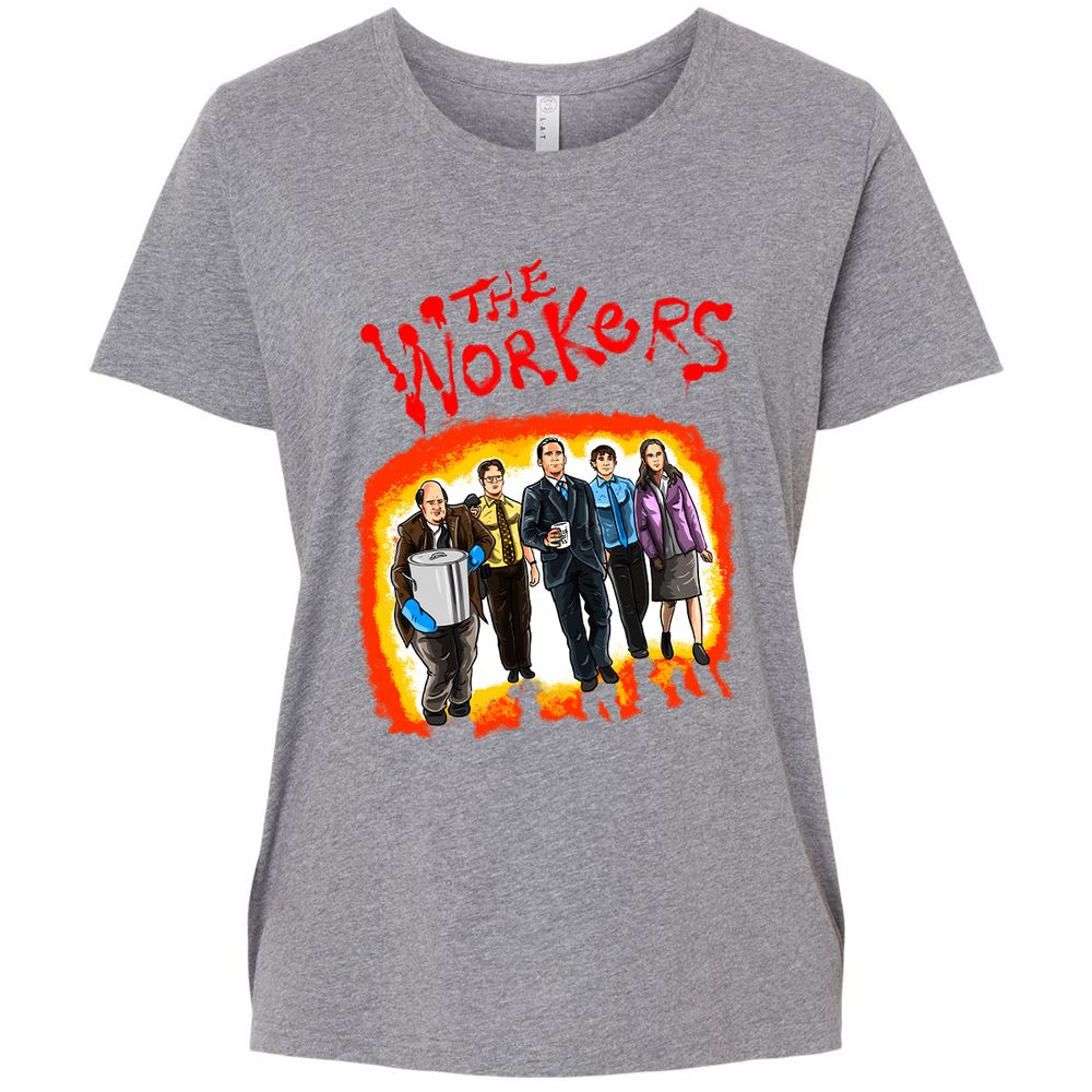 Ladies Curvy Jersey - W25GWK6R - Granite Heather - 9