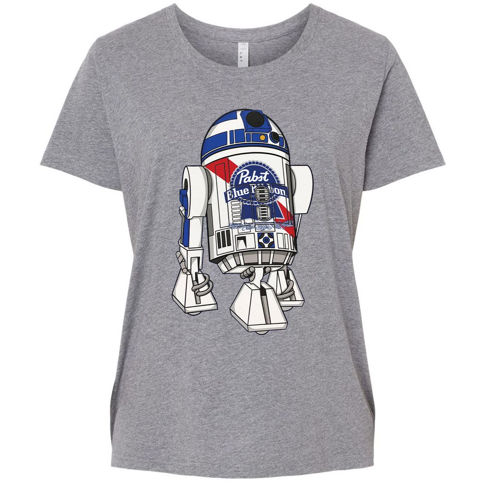 Ladies Curvy Jersey - YB9X2YRD - Granite Heather - 9