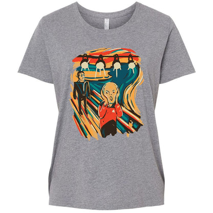 Ladies Curvy Jersey - VWTQY72Y - Granite Heather - 9