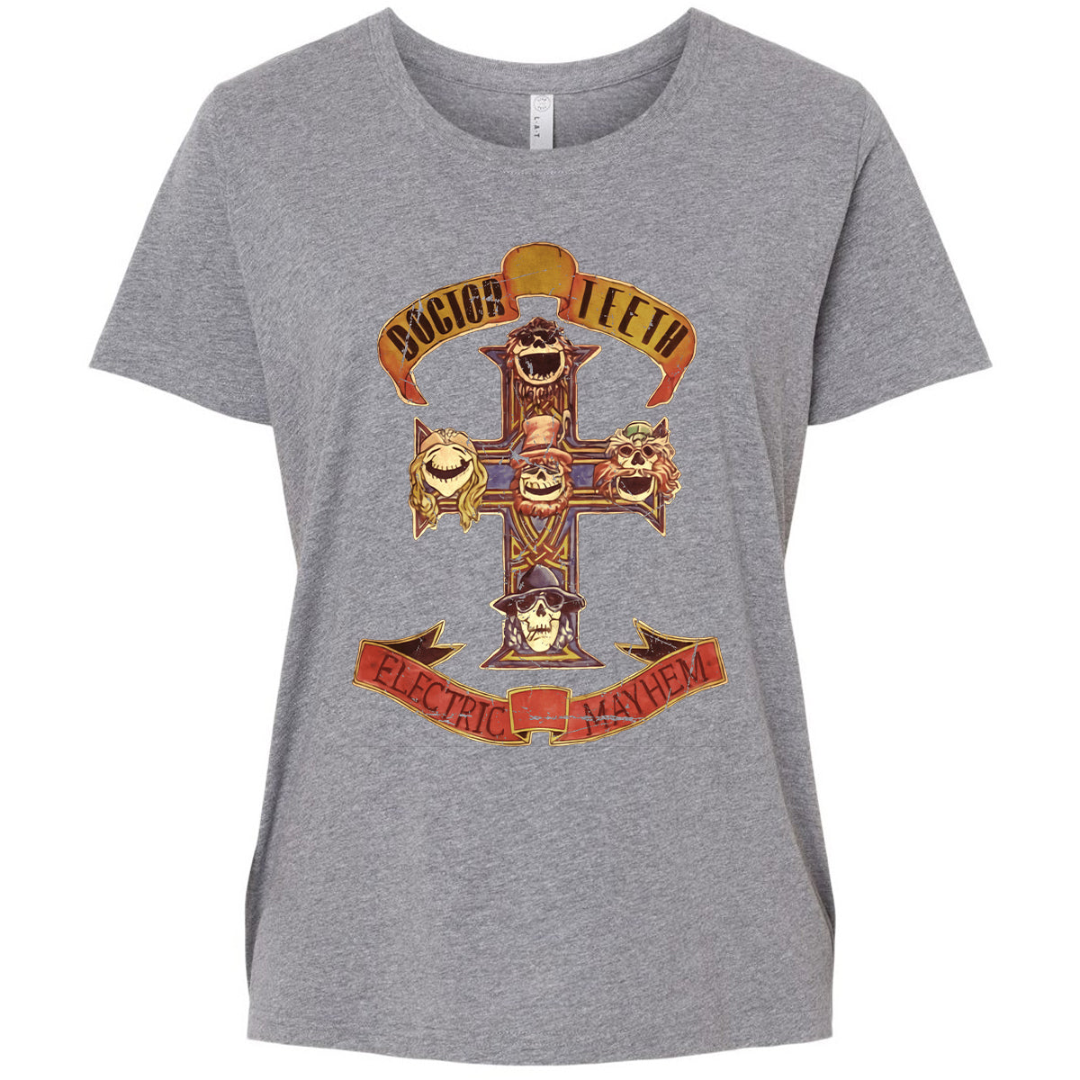 Ladies Curvy Jersey - XUHEA6HG - Granite Heather - 9