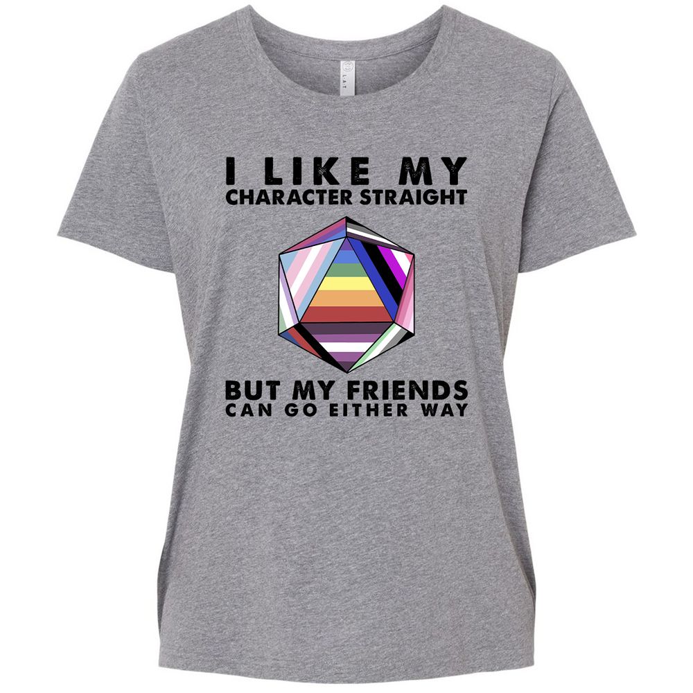 Ladies Curvy Jersey - 5SDBQJNY - Granite Heather - 9