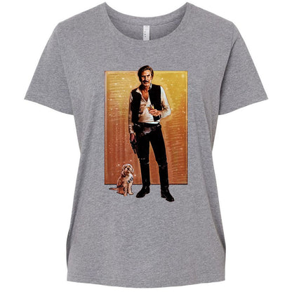 Ladies Curvy Jersey - 82JM1466 - Granite Heather - 9