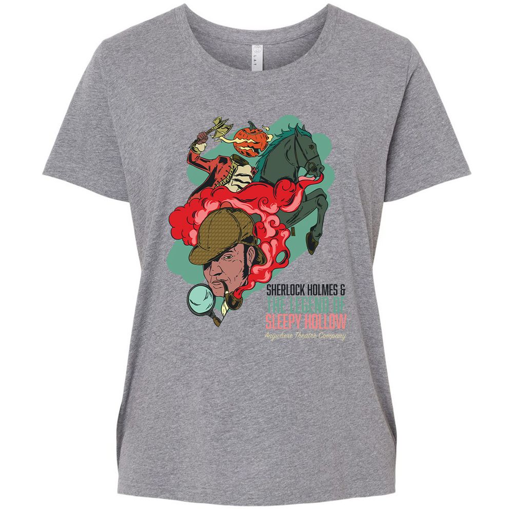 Ladies Curvy Jersey - 7D4A71BB - Granite Heather - 9