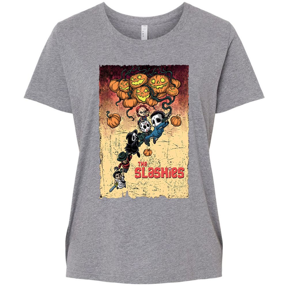 Ladies Curvy Jersey - L4DR5GBA - Granite Heather - 9