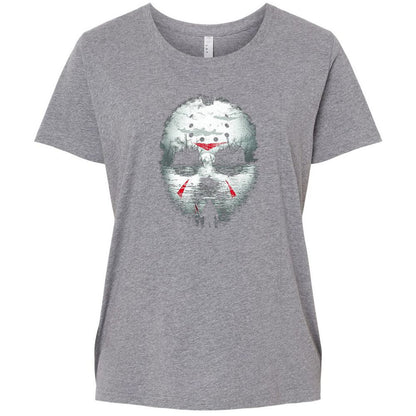 Ladies Curvy Jersey - 9NC7MP68 - Granite Heather - 9