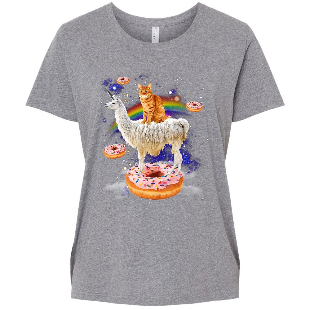 Ladies Curvy Jersey - WWEBYMDC - Granite Heather - 9