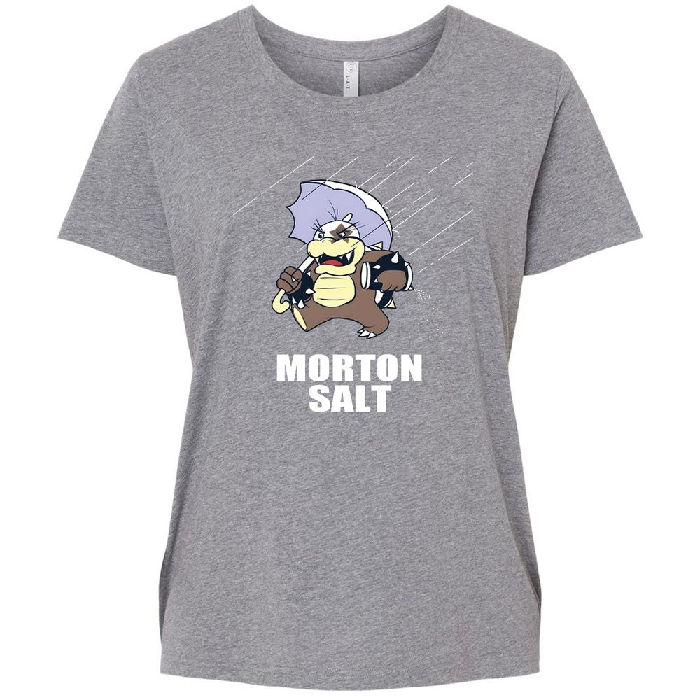 Ladies Curvy Jersey - 9F95RC3U - Granite Heather - 9