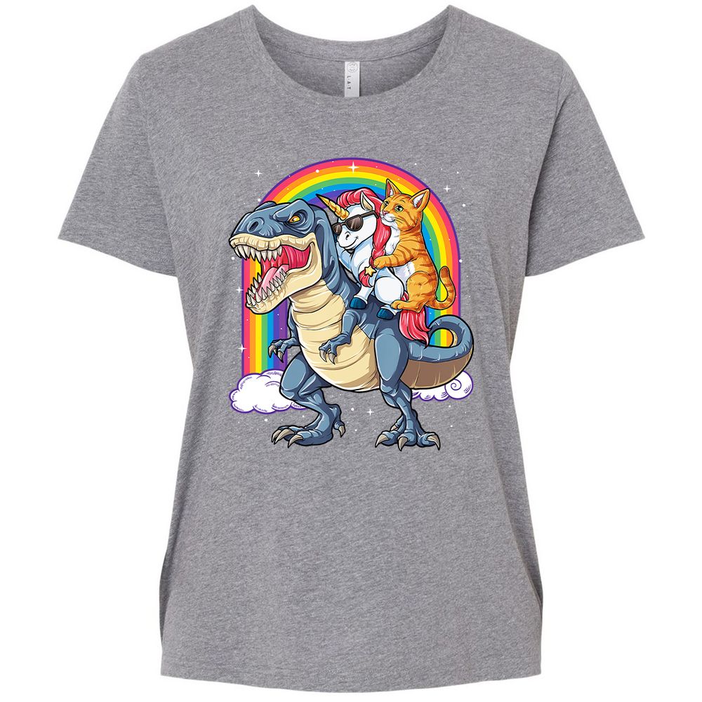 Ladies Curvy Jersey - H5BKFFFJ - Granite Heather - 9