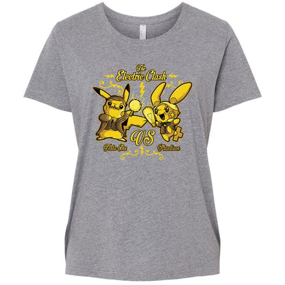 Ladies Curvy Jersey - DEJX1F2V - Granite Heather - 9