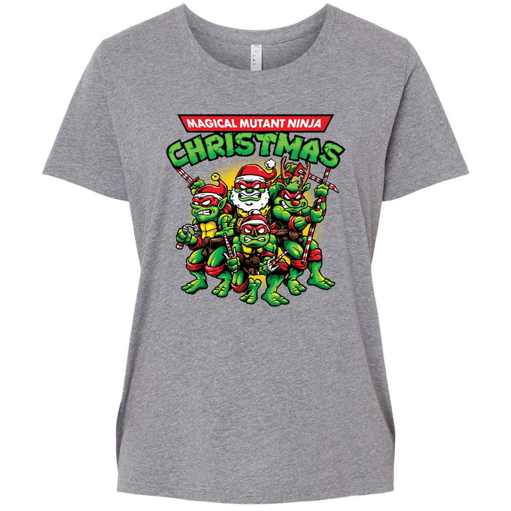 Ladies Curvy Jersey - 5SZDA4P1 - Granite Heather - 9