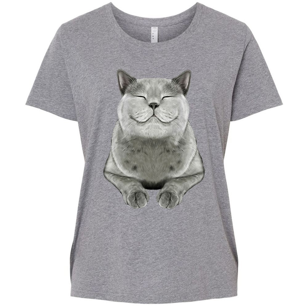 Ladies Curvy Jersey - SV1QKZWT - Granite Heather - 9