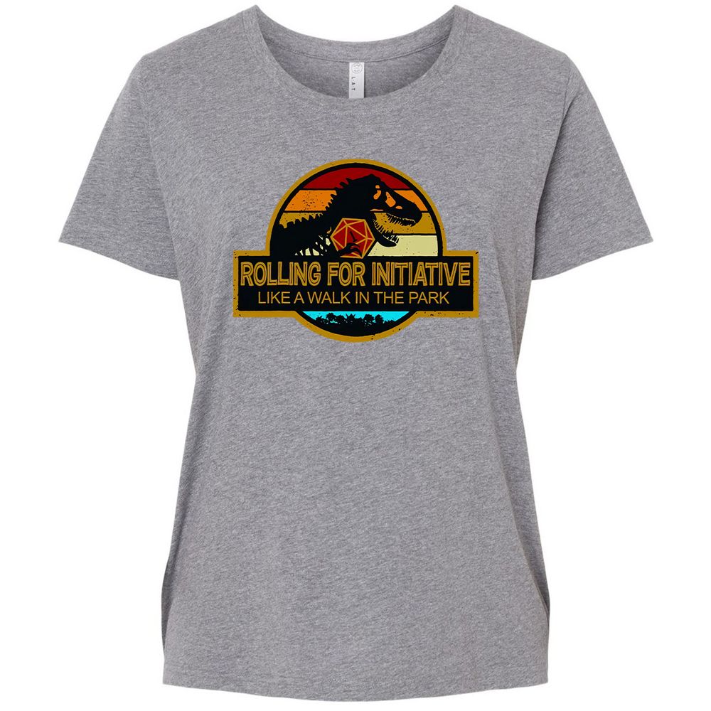 Ladies Curvy Jersey - 6WH1RFHP - Granite Heather - 9