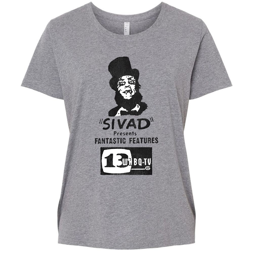 Ladies Curvy Jersey - ZRY9RPQE - Granite Heather - 9