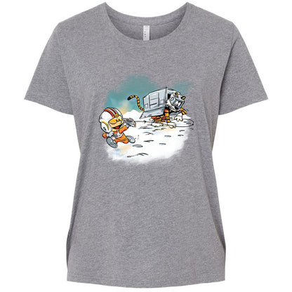 Ladies Curvy Jersey - 9CAUKCZ3 - Granite Heather - 9