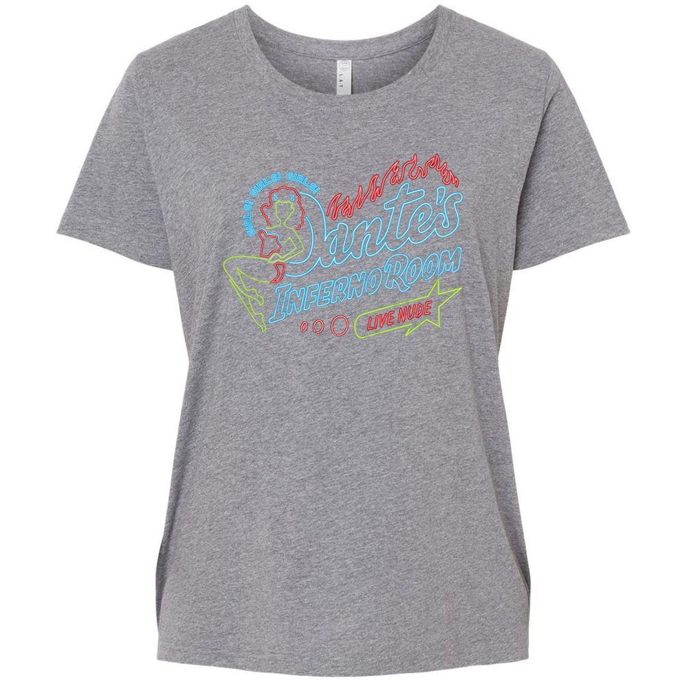 Ladies Curvy Jersey - 1DMUE9V9 - Granite Heather - 9