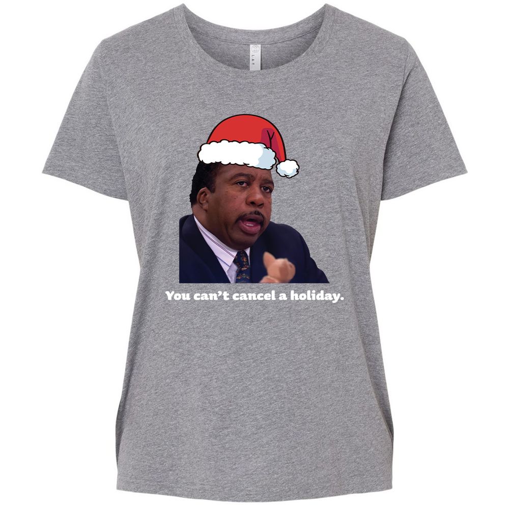 Ladies Curvy Jersey - TE6ZCH6U - Granite Heather - 9