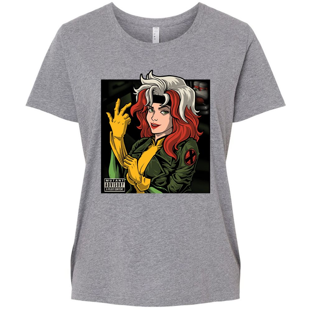 Ladies Curvy Jersey - YL1GM6WL - Granite Heather - 9