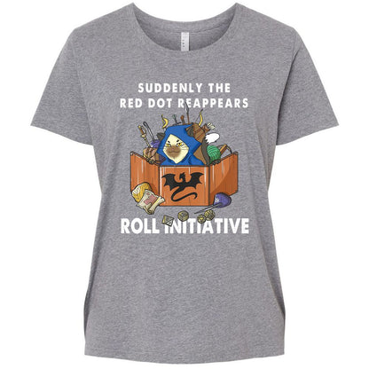 Ladies Curvy Jersey - NCH7U489 - Granite Heather - 9