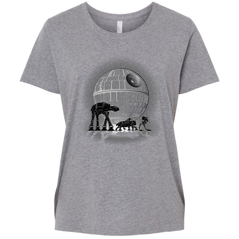 Ladies Curvy Jersey - SEYWFL17 - Granite Heather - 9