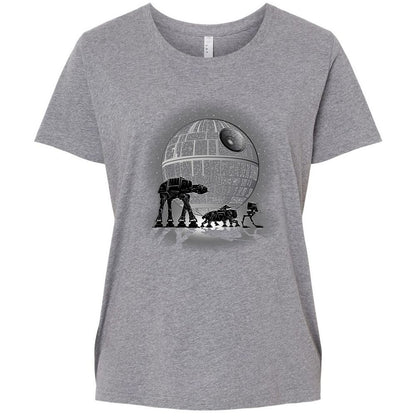 Ladies Curvy Jersey - SEYWFL17 - Granite Heather - 9