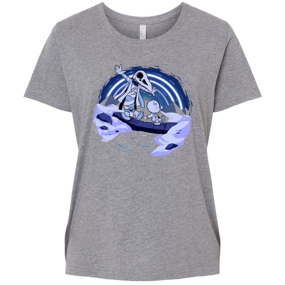 Ladies Curvy Jersey - JVZJ1FMF - Granite Heather - 9