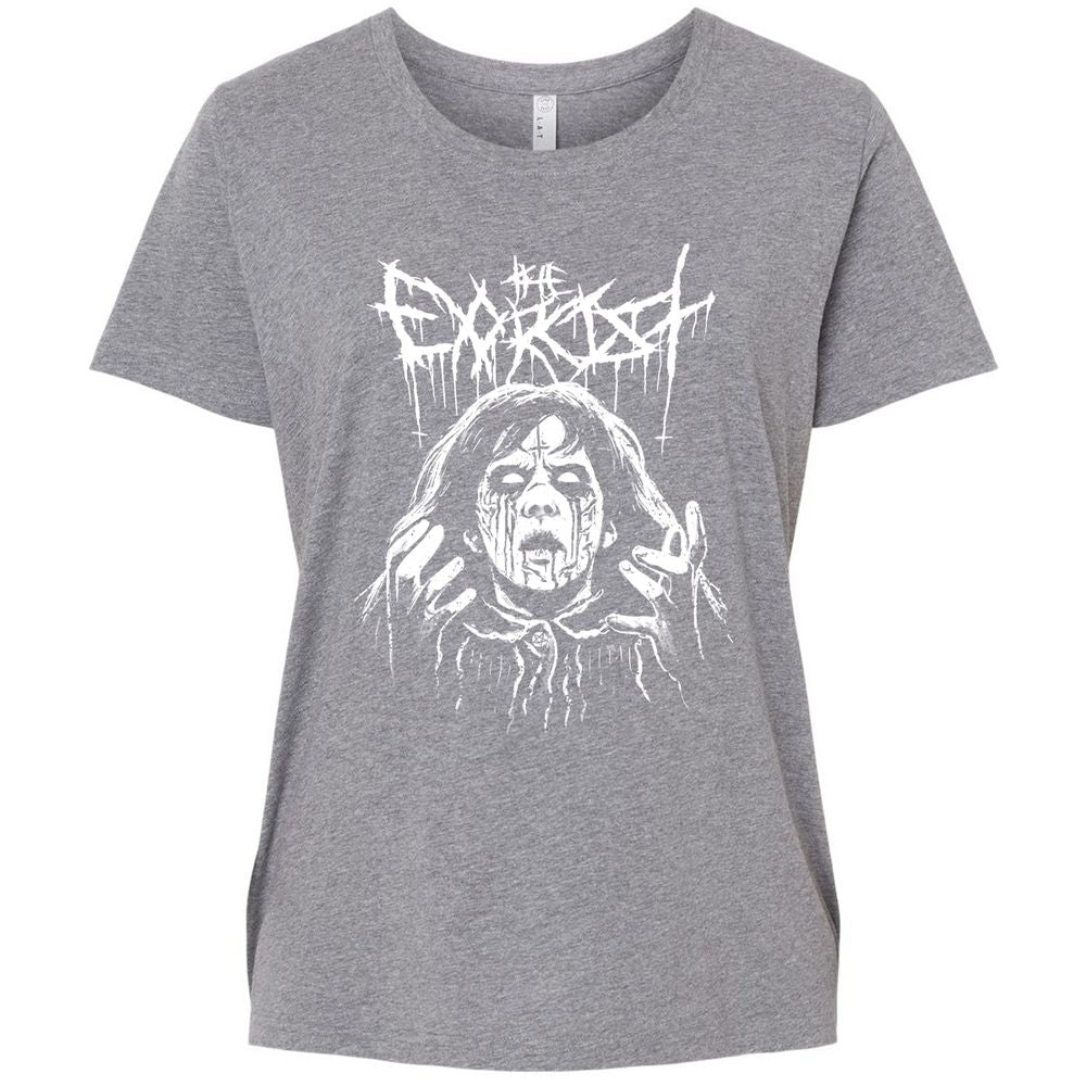 Ladies Curvy Jersey - BLA6HZGQ - Granite Heather - 9