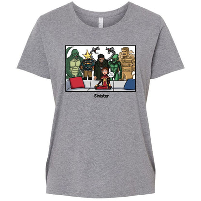 Ladies Curvy Jersey - YW68JHQE - Granite Heather - 9