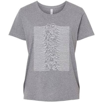 Ladies Curvy Jersey - J4ZB8UHN - Granite Heather - 9