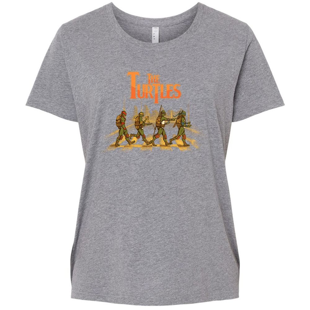 Ladies Curvy Jersey - VZNN8N1Y - Granite Heather - 9