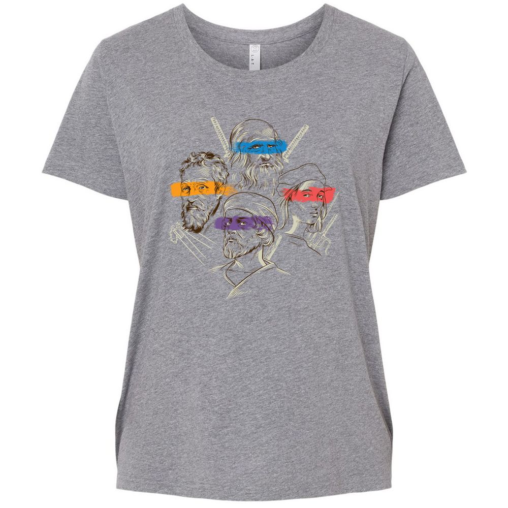 Ladies Curvy Jersey - T47LF3LK - Granite Heather - 9