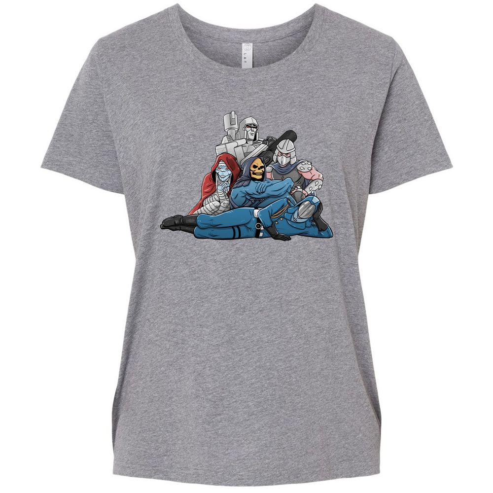 Ladies Curvy Jersey - 5QDKQ34T - Granite Heather - 9