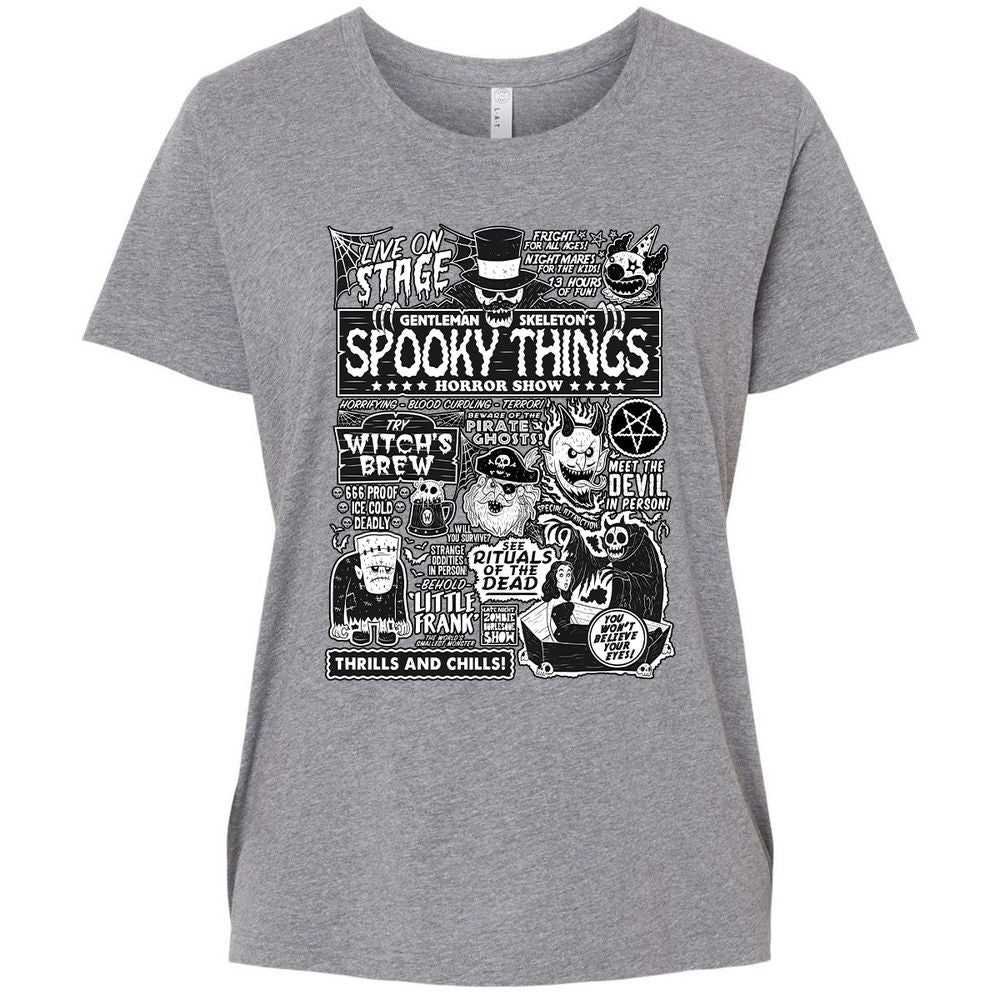 Ladies Curvy Jersey - V6BSLM3Y - Granite Heather - 9