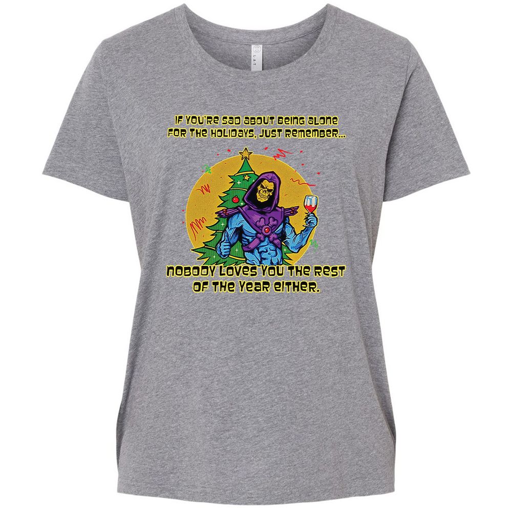 Ladies Curvy Jersey - 5XMB1QEK - Granite Heather - 9