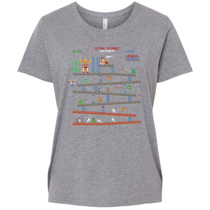 Ladies Curvy Jersey - 8SR25S8J - Granite Heather - 9