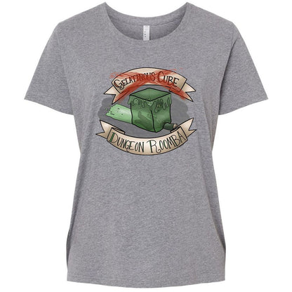 Ladies Curvy Jersey - X9JX851T - Granite Heather - 9