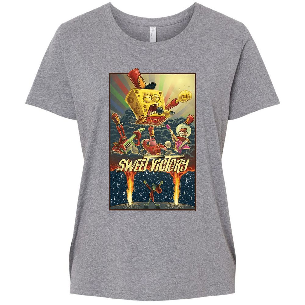 Ladies Curvy Jersey - 1DSCB9PB - Granite Heather - 9